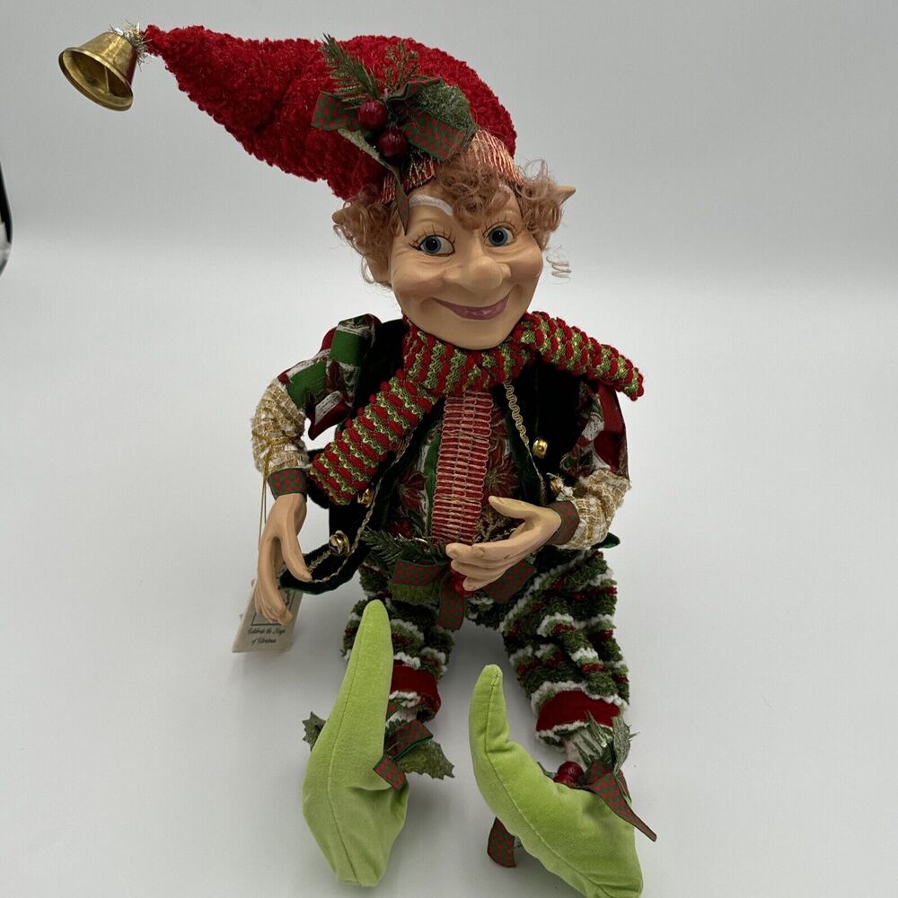 Mark Roberts berry bells elf medium #51-4498